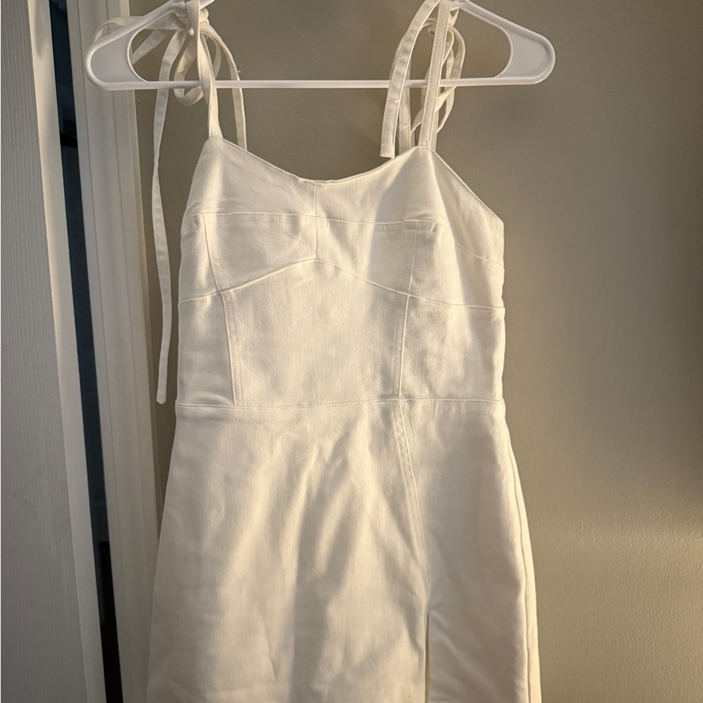 White Strappy Dress